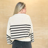 Gram Striped Sweater - Sand