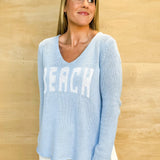 Beach Sweater - Light Blue