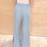 Light Denim Flowy Pant