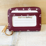 Zip Around Wallet - Posies Plum