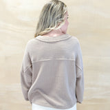 Mocha Long Sleeve Top