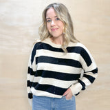 Black Stripe Sweater