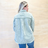 Elias Denim Jacket - Sage