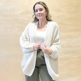 Sand Brushed Cardigan