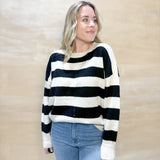 Black Stripe Sweater