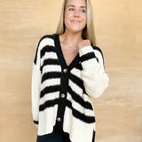 Moment In Time Cardigan - Black