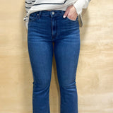 Crop Flare Denim Pant