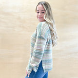 Misty Meadows Sweater - Green Multi