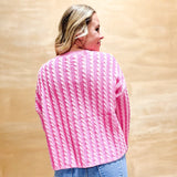 Bubble Pink Pop Sweater