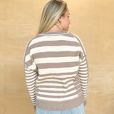 Knitted Deal Cardigan - Mocha