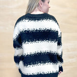 Eli Black Knit Sweater