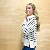 Stripe Sweater - Oatmeal