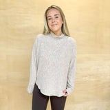 Brushed Knit Top - Lt Mocha