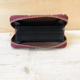 Zip Around Wallet - Posies Plum