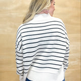 Stripe Sweater - Oatmeal