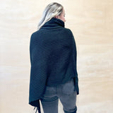 Riley Poncho - Black