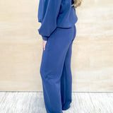 Walk Around Town Pant - Smokey Navy