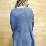 Ethel Sweater - Slate Blue