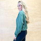 Top Notch Quarter Zip - Dark Green