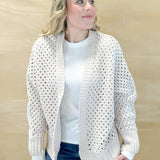 Crochet Cardigan - Sand