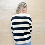 Black Stripe Sweater