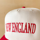 New England Hat - Red