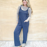 She's A Keeper Jumpsuit - Navy