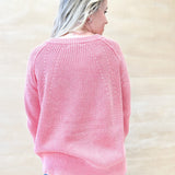 Crushing Coral Sweater Top