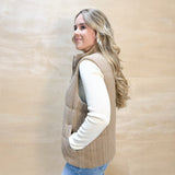 Love Found Vest - Mocha