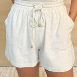 Natural Sun Linen Shorts