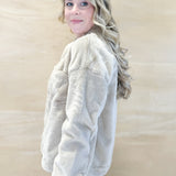 Teddy Khaki Jacket