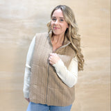 Love Found Vest - Mocha