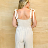 Summer House Jumpsuit - Natural