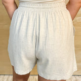 Natural Sun Linen Shorts