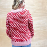 Pink Mix Sweater