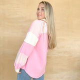 Pink Paradise Pullover Top