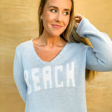 Beach Sweater - Light Blue