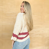 Magenta Splash Sweater