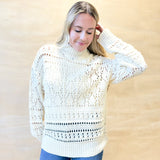 Cream Coast Knit Sweater