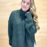 Hunter Green Blend Sweater