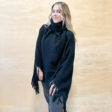 Riley Poncho - Black