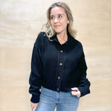 Always Right Cardigan - Black