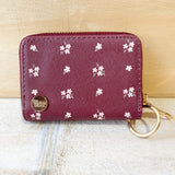 Zip Around Wallet - Posies Plum