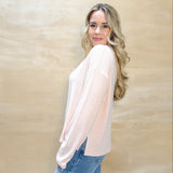 Dusty Pink Long Sleeve