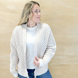 Crochet Cardigan - Sand