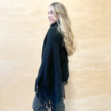 Riley Poncho - Black