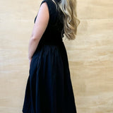 Winnie Midi Dress - Black