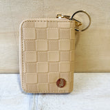 Zip Around Wallet - Tan Check