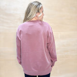 Anchored In New England Sweatshirt - Burgundy