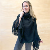 Riley Poncho - Black